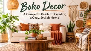 Boho Decor: A Complete Guide to Creating a Cozy, Stylish Home