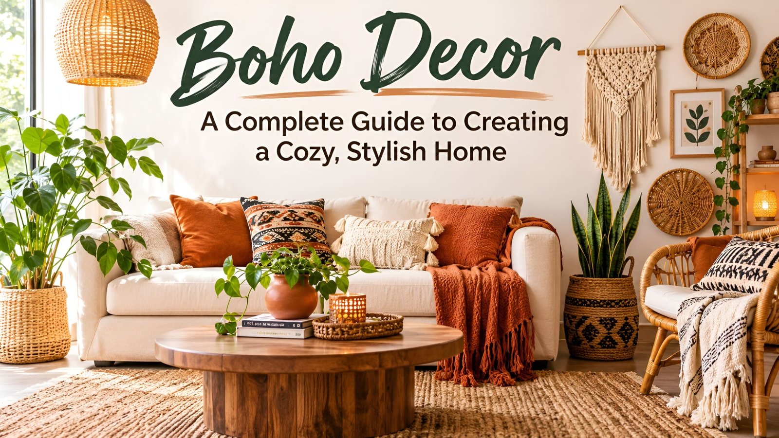 Boho Decor: A Complete Guide to Creating a Cozy, Stylish Home